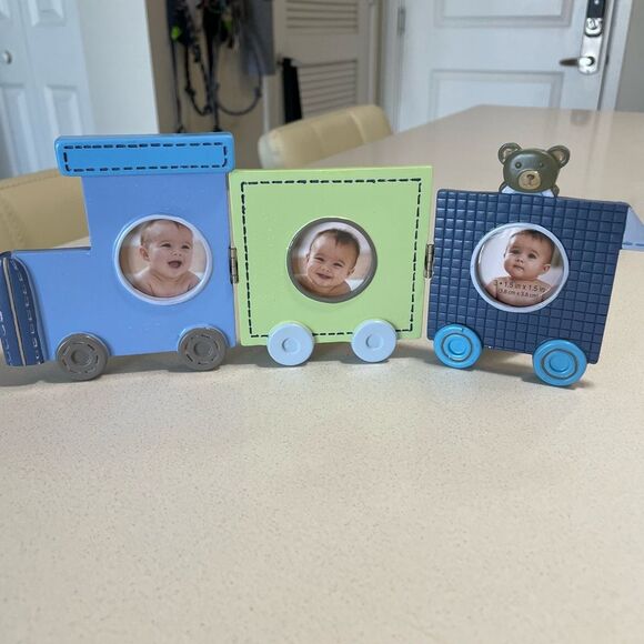🔵 3 baby picture frame - Picture 1 of 11